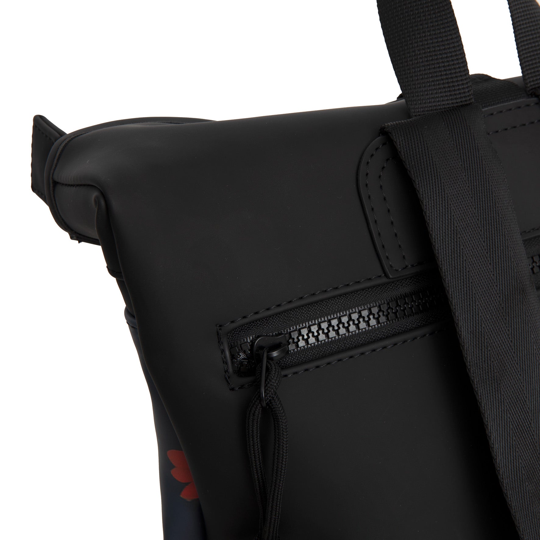 New Rebels Rolltop Rucksack Border Collie – Wasserabweisend, Cityrucksack Los Angeles
