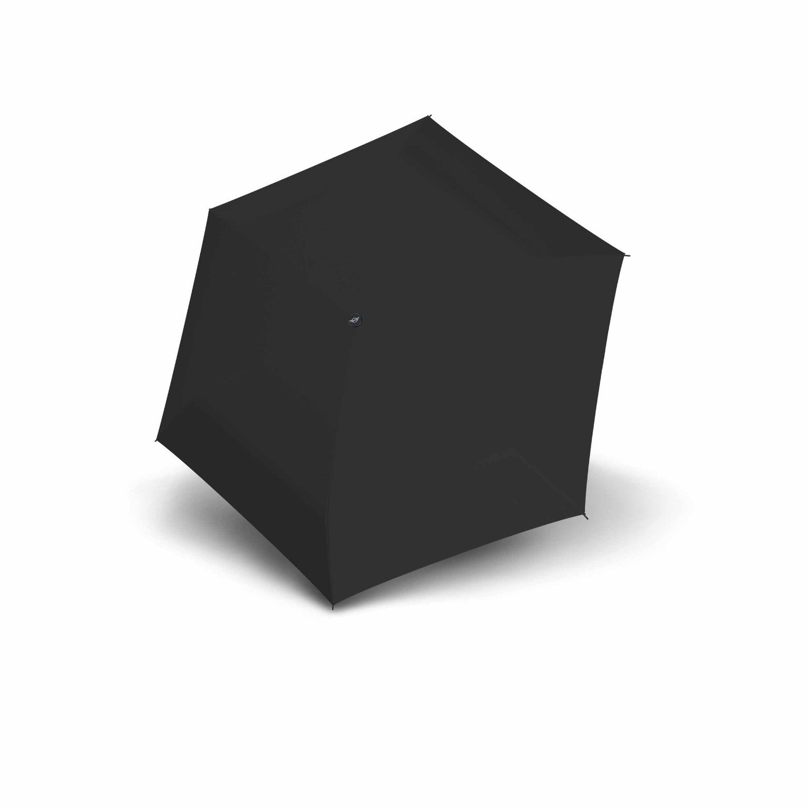 Knirps MINI duomatic Taschenschirm – kompakt, leicht, windstabil & ideal für MINI-Fahrer midnight black schwarz