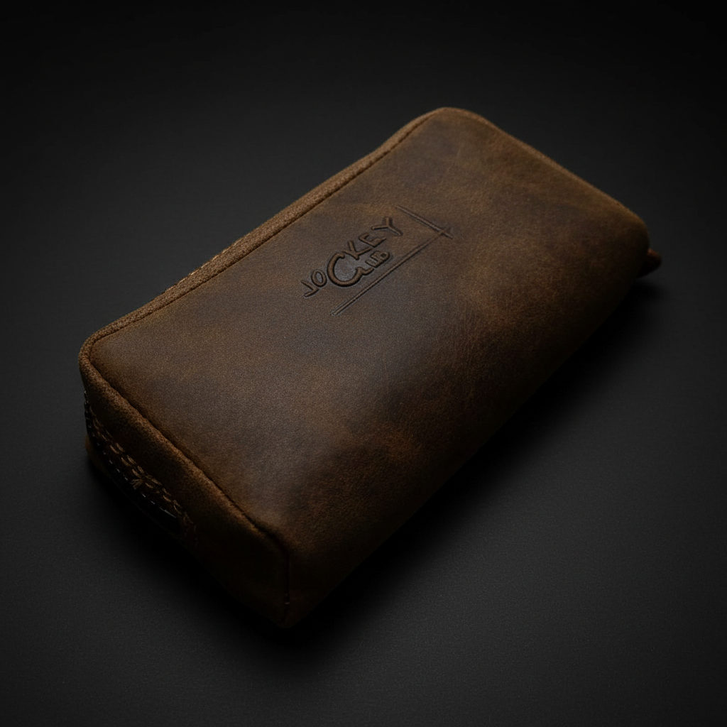 Jockey Club echt Leder Schlüsseletui Schlüsselgarage Büffel-Vollleder Kofferform