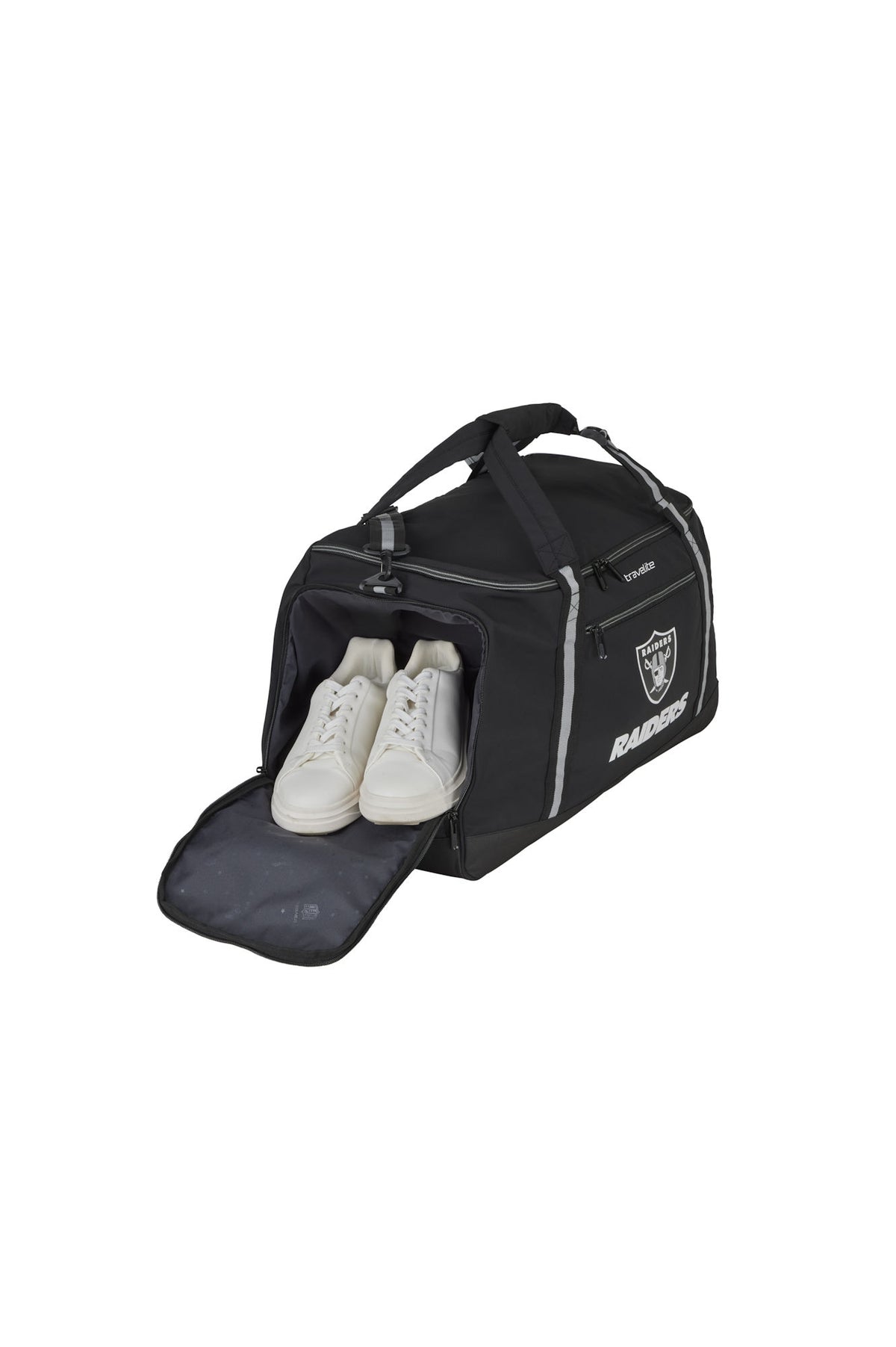 Travelite x NFL Sporttasche L Las Vegas Raiders 69 L mit Schuhfach
