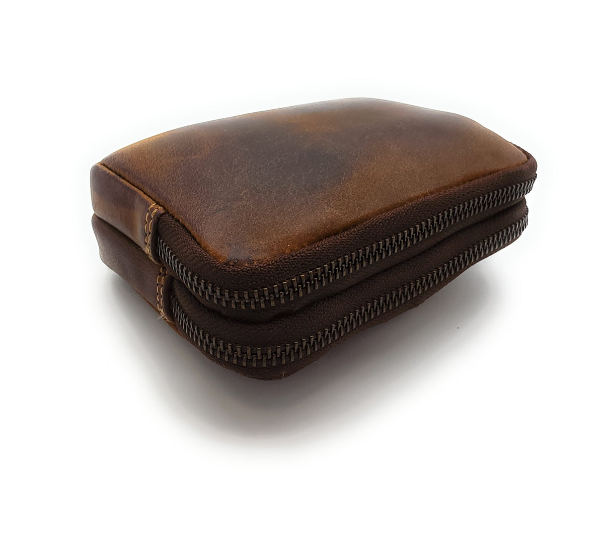 Mini Gürteltasche aus Büffelleder (Hunter) – kompakt & handgefertigt