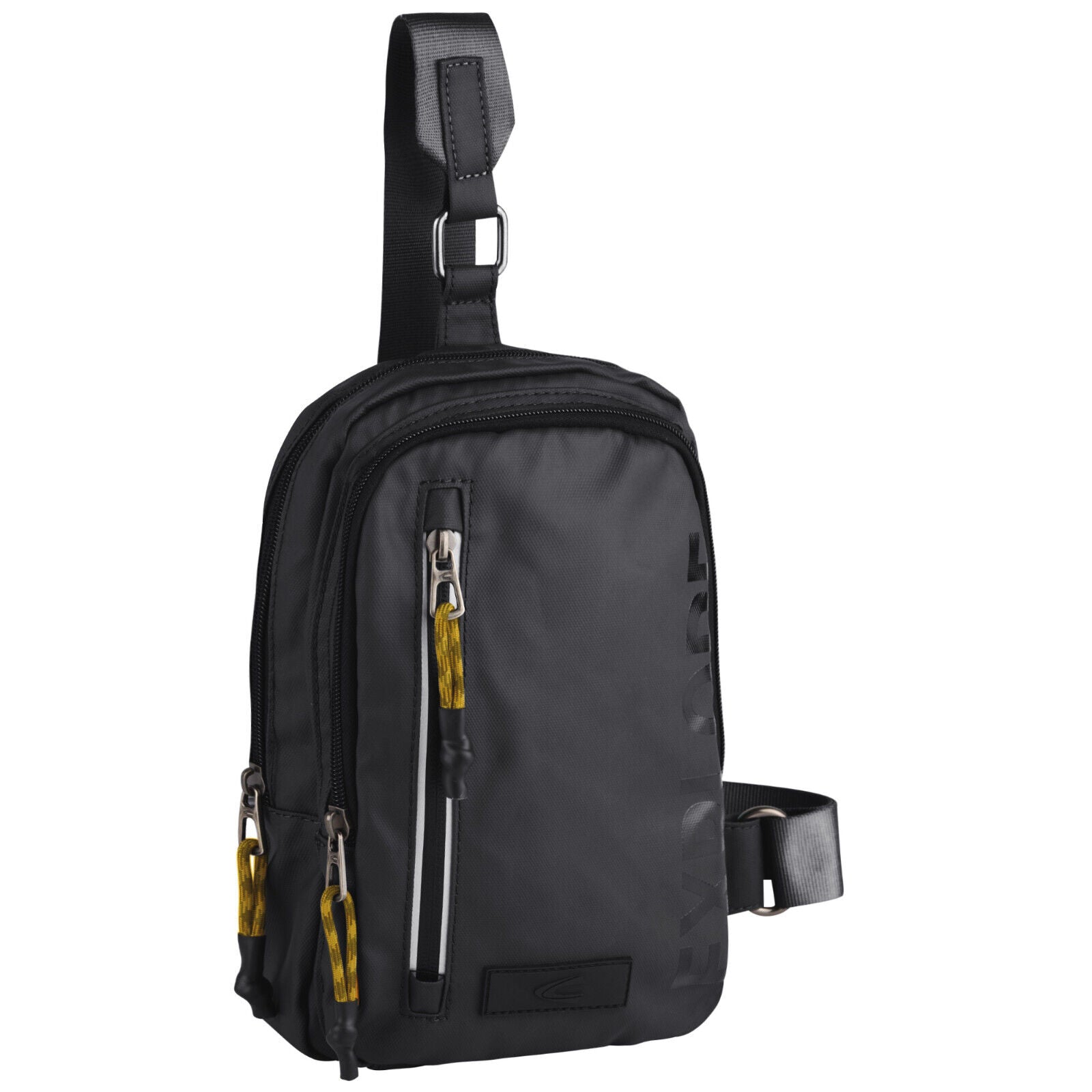 camel active Sling Bag EXPLORE – Nachhaltige Umhängetasche / Crossbag schwarz