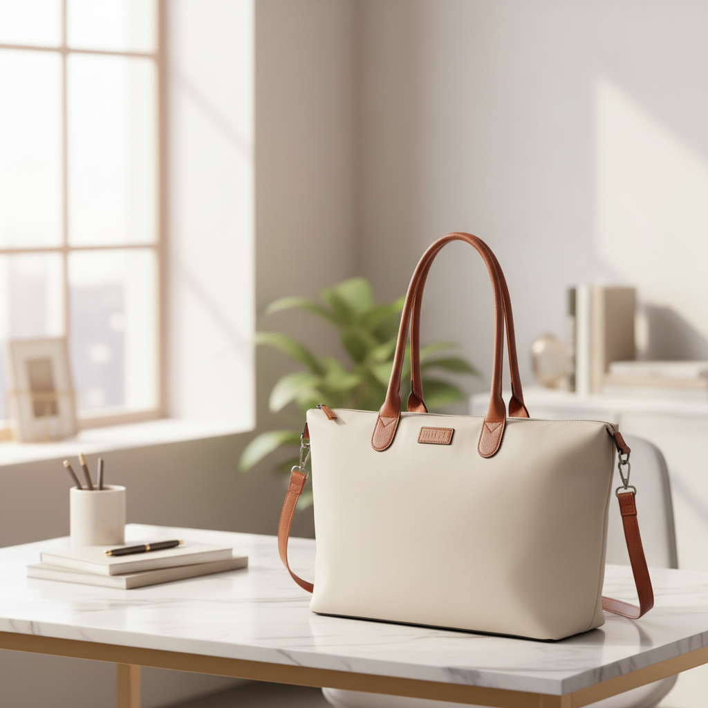 Mustang großer Damen Shopper Handtasche Umhängetasche "Limnos" beige