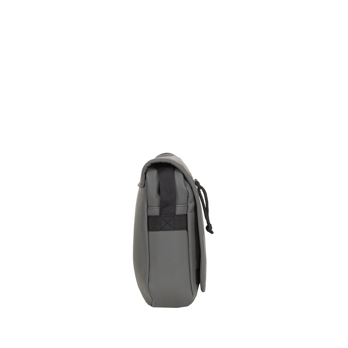 New Rebels Louisville Flapover Umhängetasche Schultertasche wasserabweisendes Planenmaterial, anthrazit
