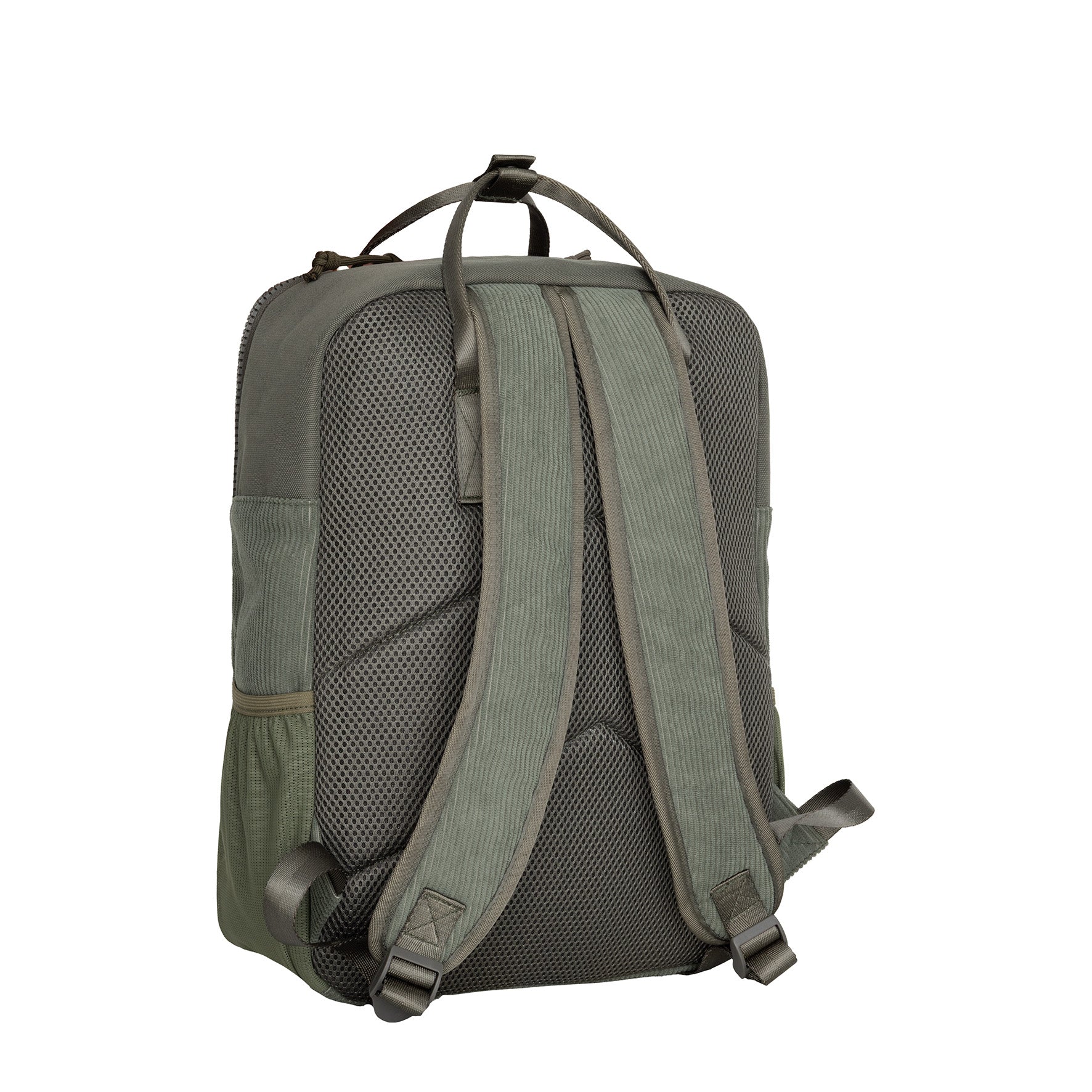New Rebels Rucksack Ribbi Springfield mit Kordoptik und Tabletfach grün