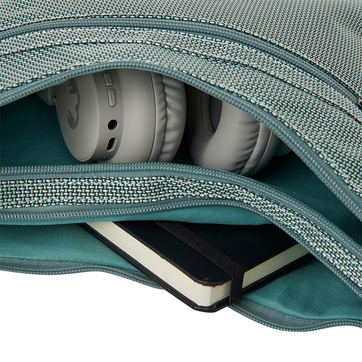 Mustang Dabas Umhängetasche Damen Herren 26 cm Polyester Mintgrün 2 Hauptfächer