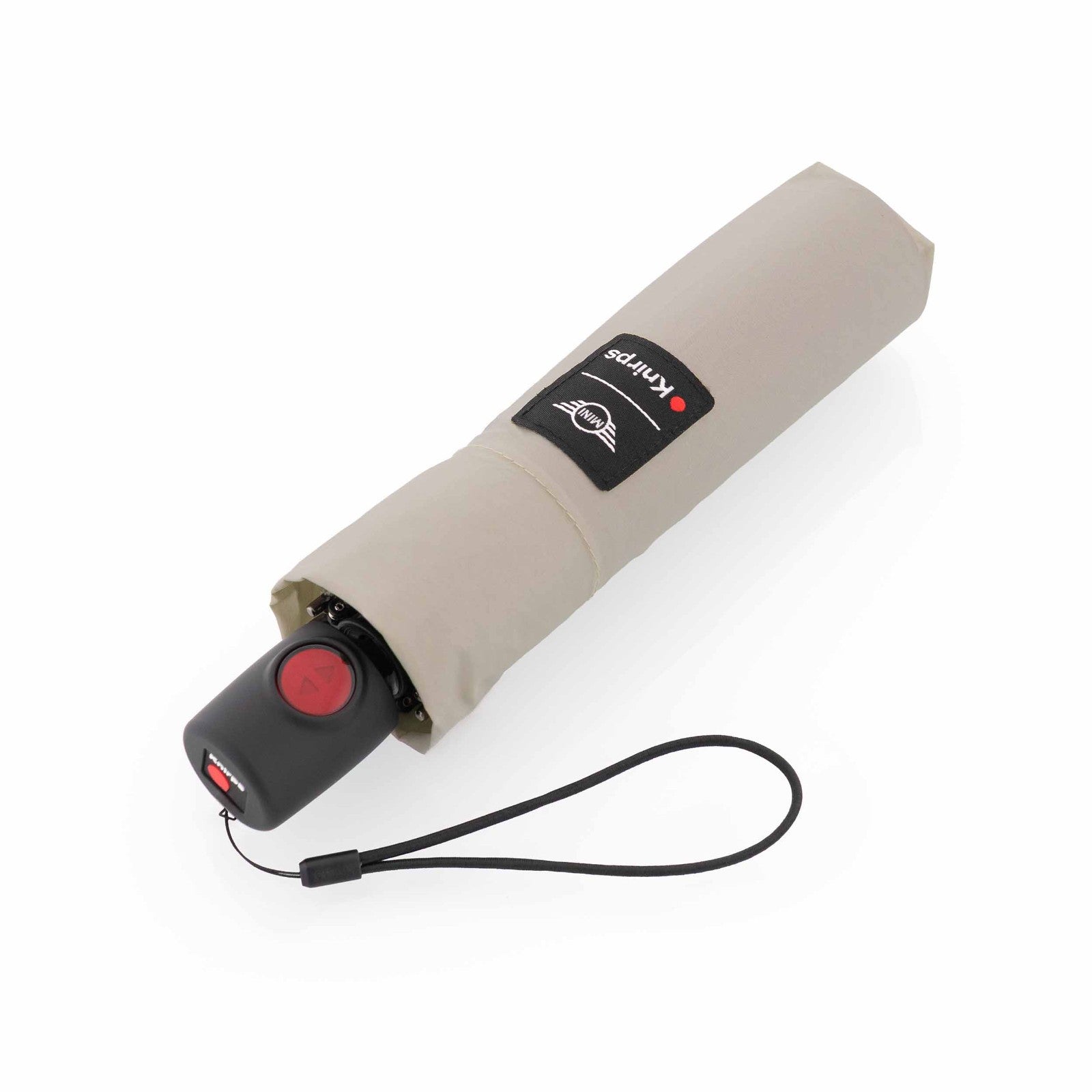 Knirps MINI duomatic Taschenschirm – kompakt, leicht, windstabil & ideal für MINI-Fahrer melting desert beige