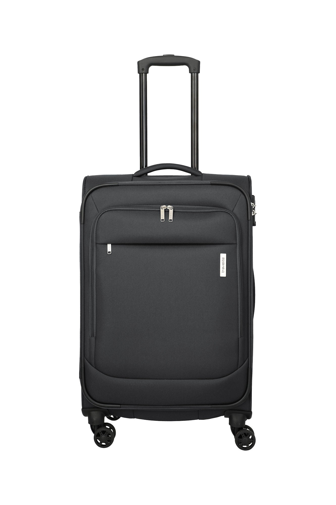 Travelite Priego Trolley M 66 cm – Mittelgroßer Koffer mit 4 Rollen & Zahlenschloss