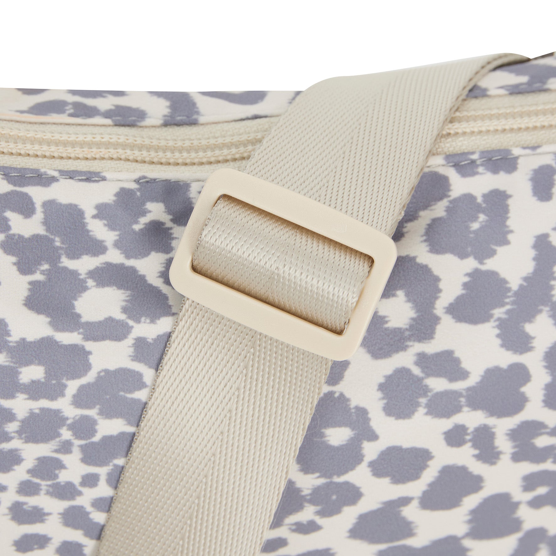 New Rebels Moonbag „Stay Wild" – Crossbody-Tasche mit Leopard-Print beige, Nylon, 32 × 16 cm