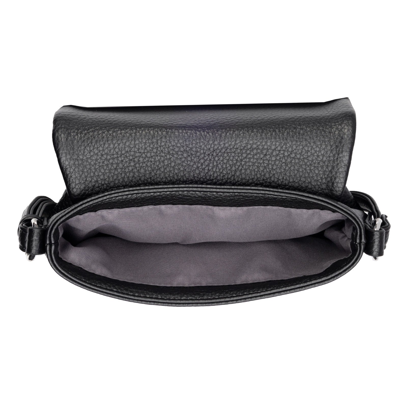 Tom Tailor Lissi Flap Bag S – kleine modische Umhängetasche mit Magnetverschluss black