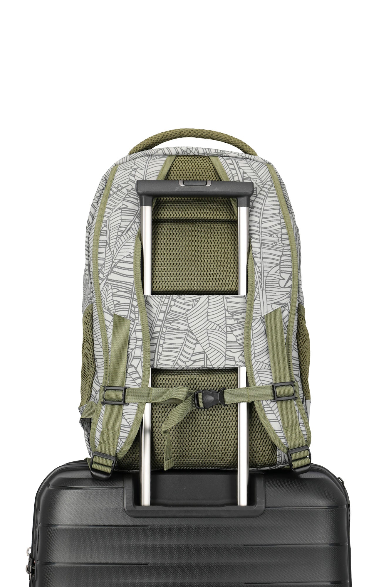 Travelite Freizeit Reise Rucksack Daypack Notebookfach Bordgepäck print grey