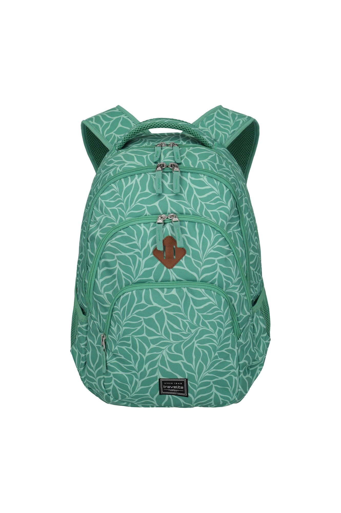 Travelite Freizeit Reise Rucksack Daypack Notebookfach Bordgepäck print green