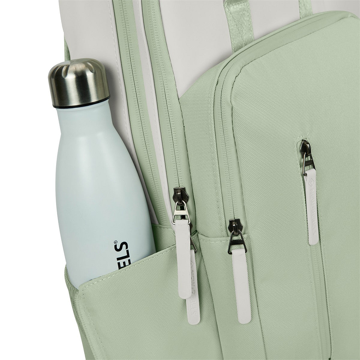 New Rebels Ceres Milwaukee Rucksack – Laptopfach 15,6", 18L, Wasserabweisend, Mintgrün