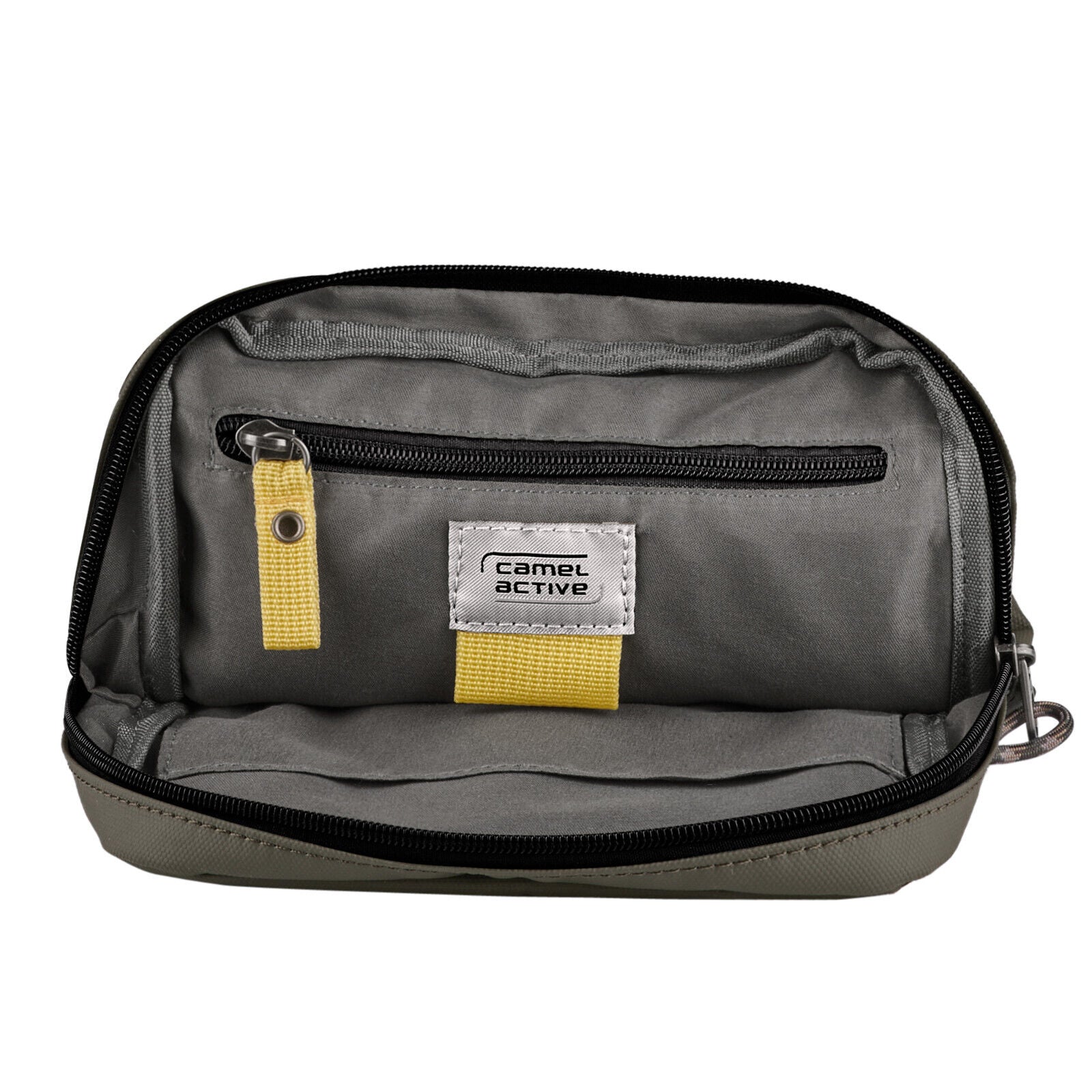 camel active EXPLORE Cross Bag S – Funktionale Umhängetasche recyceltes Nylon