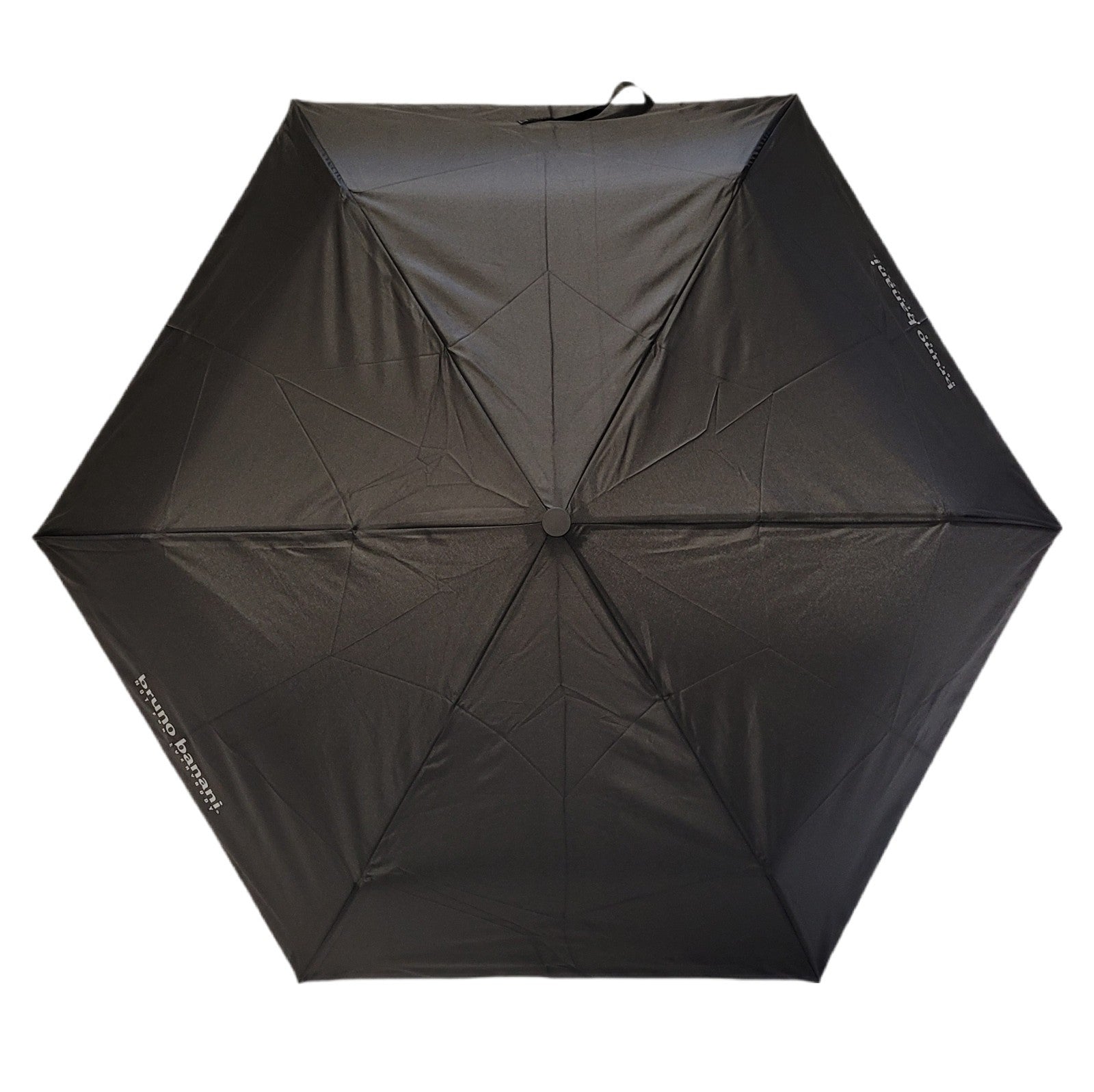 bruno banani Regenschirm Taschenschirm Schirm Auf-Zu Automatik Schwarz