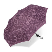 Pierre Cardin Damen Regenschirm Taschenschirm mit Auf-Zu Automatik Hydrangea rose
