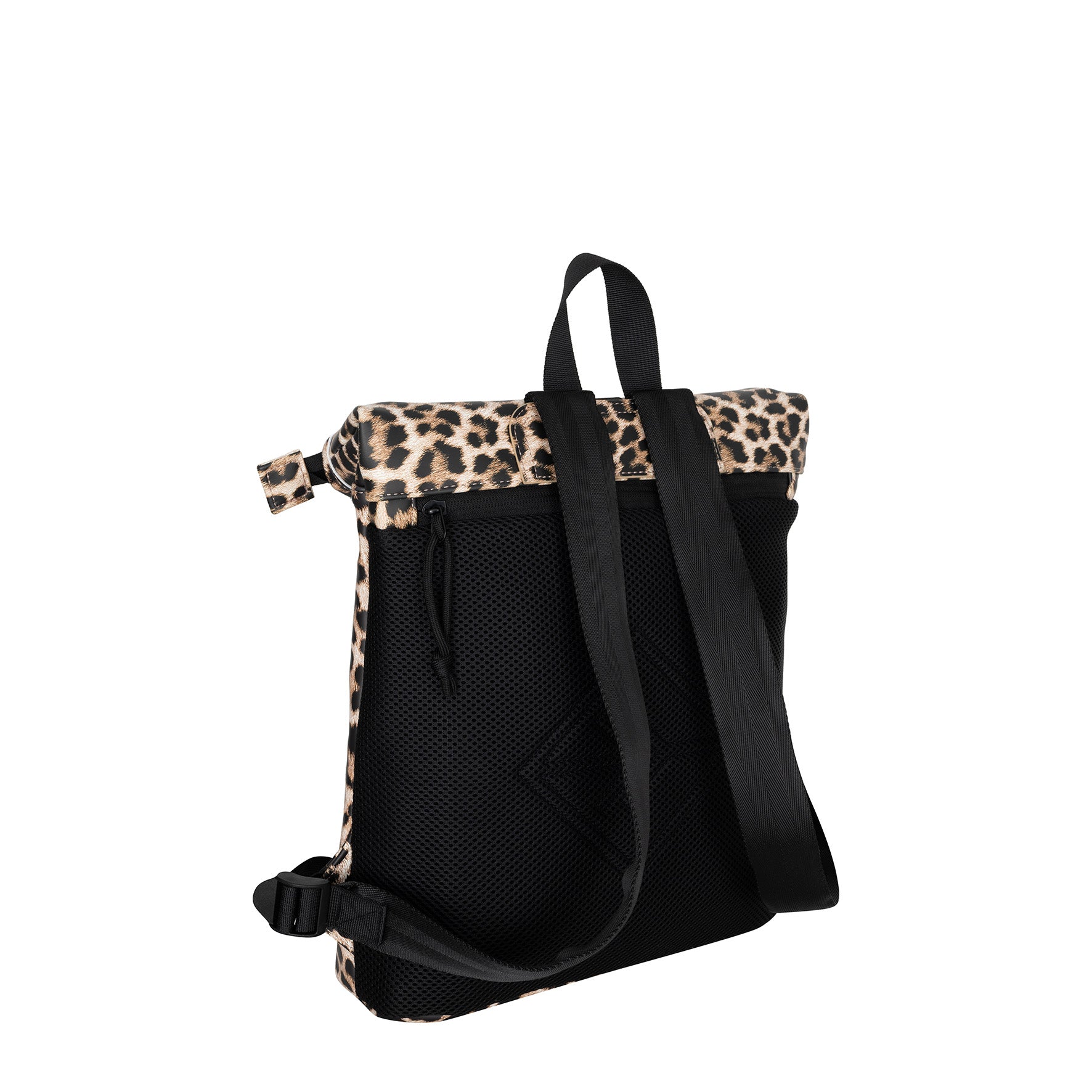 New Rebels Mart Roll Up City Rucksack Los Angeles Leopard, wasserabweisend