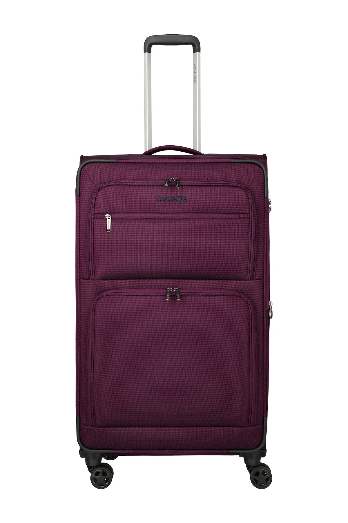 Travelite Cubis Trolley L erweiterbar 83 cm | 118–130 Liter berry