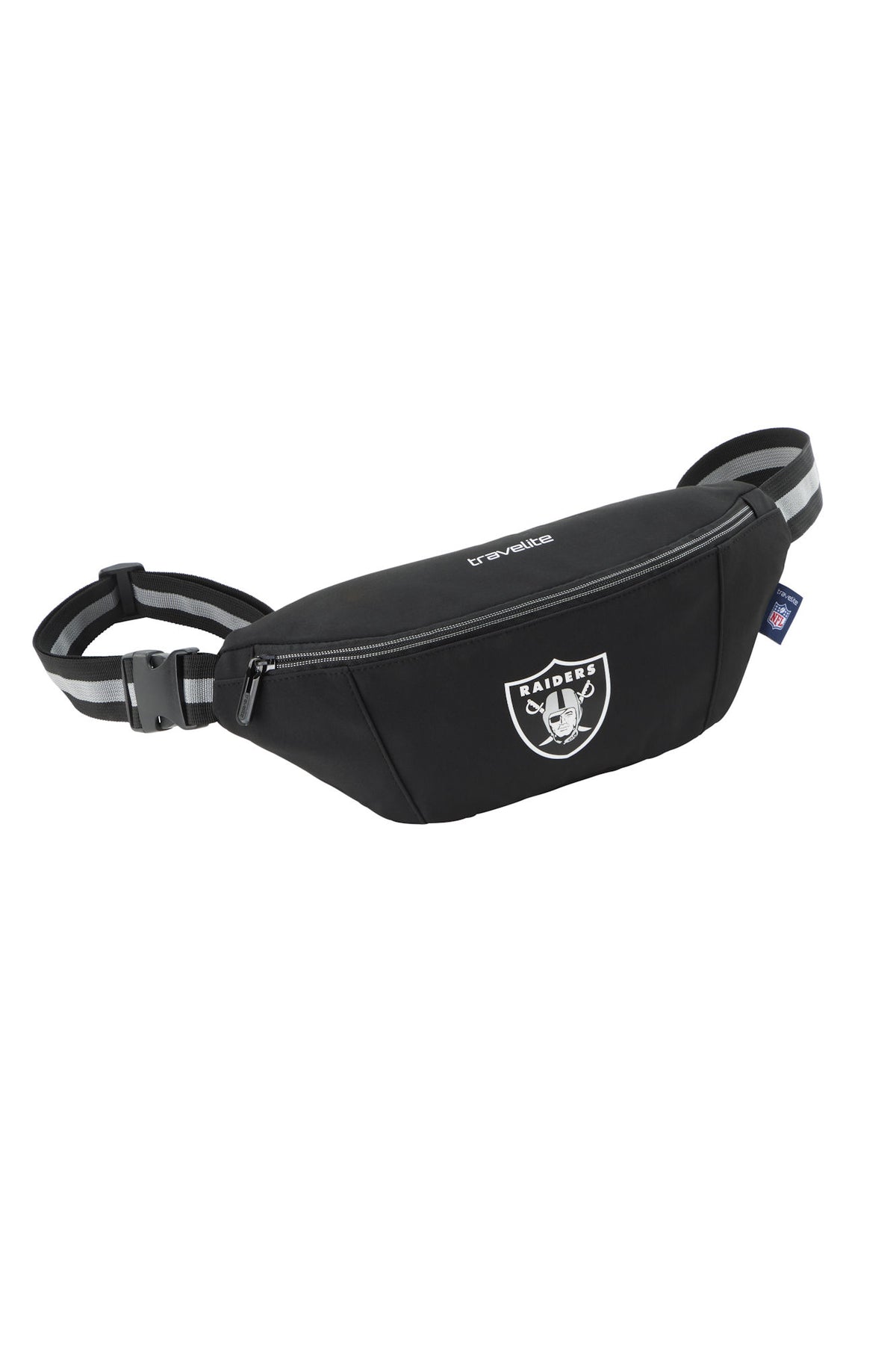 travelite x NFL Bauchtasche Las Vegas Raiders – 33 cm Schwarz