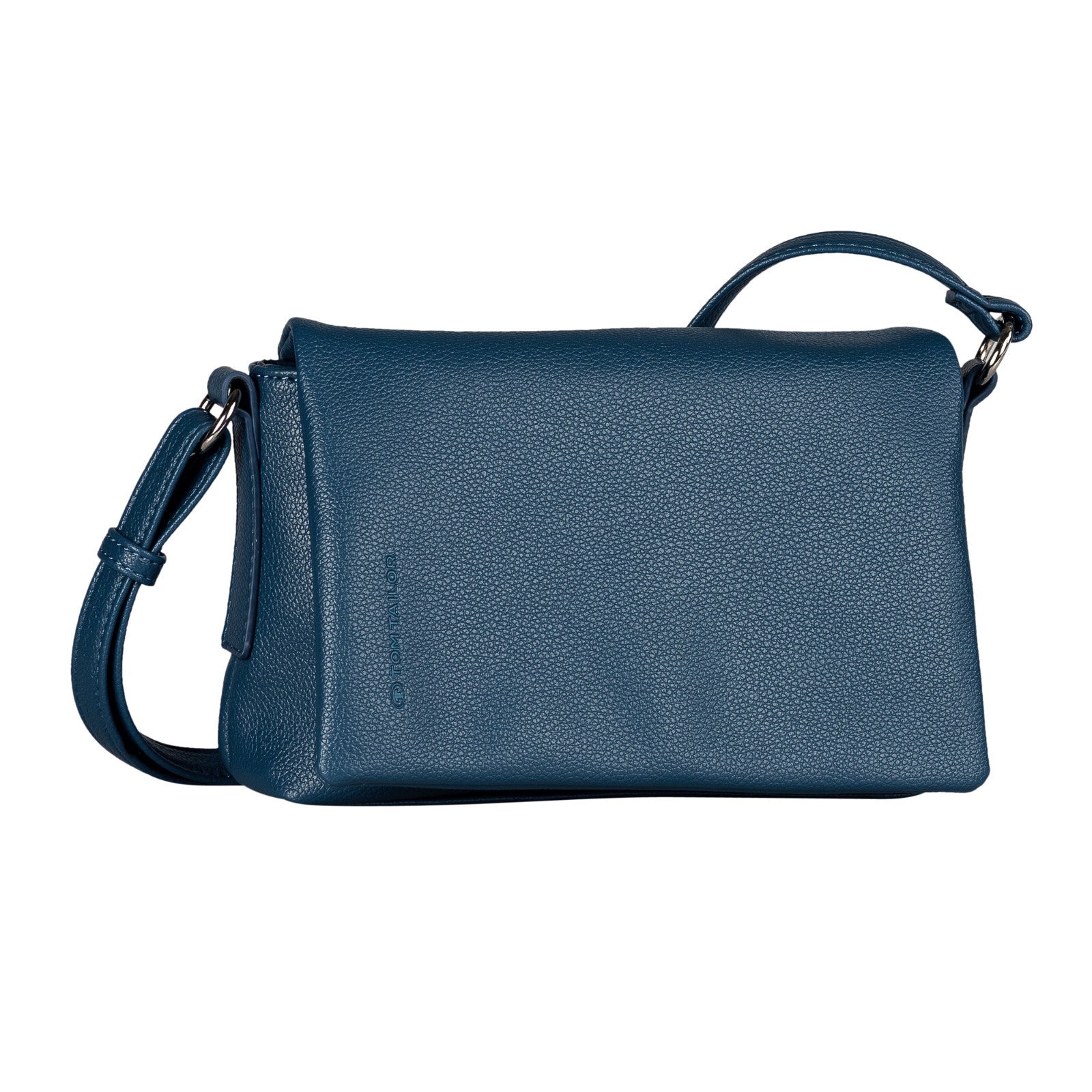 Tom Tailor Lissi Flap Bag S – kleine modische Umhängetasche mit Magnetverschluss blau