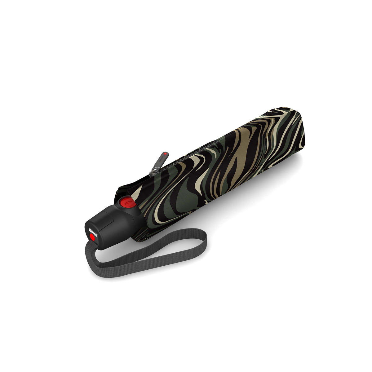 Knirps T.200 Duomatic Regenschirm Taschenschirm Schirm sturmfest tiger oak
