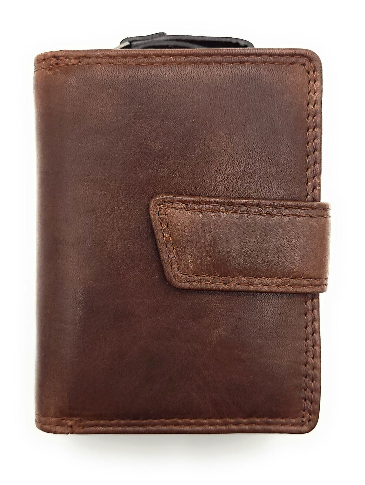 Jockey Club kleine echt Leder Geldbörse Portemonnaie Geldbeutel mit RF