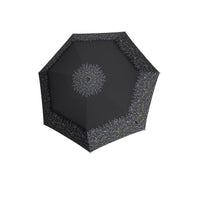 Knirps X1 Mini Regenschirm Taschenschirm Schirm unity black ecorepel Beschichtung mit Hardcase