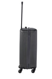 Travelite Bali Reisekoffer M Trolley Koffer 67cm 4 Rad / Rollen TSA Hartschale anthrazit