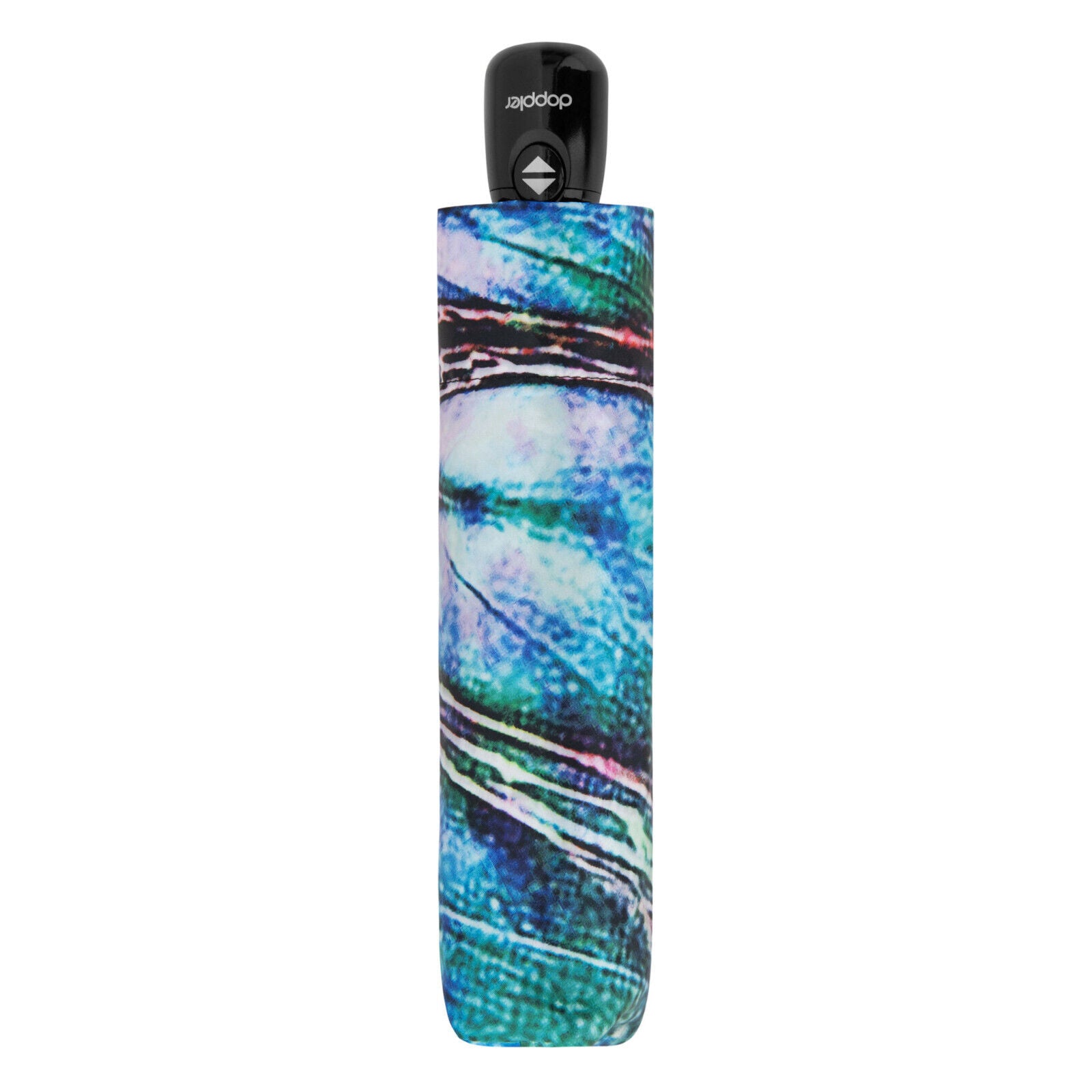 doppler Regenschirm Taschenschirm Fiber Magic Auf Zu Automatik Pavone Satin