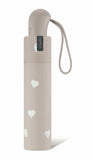 Esprit Regenschirm Taschenschirm Easymatic Auf-Zu Automatik shimmering hearts goat