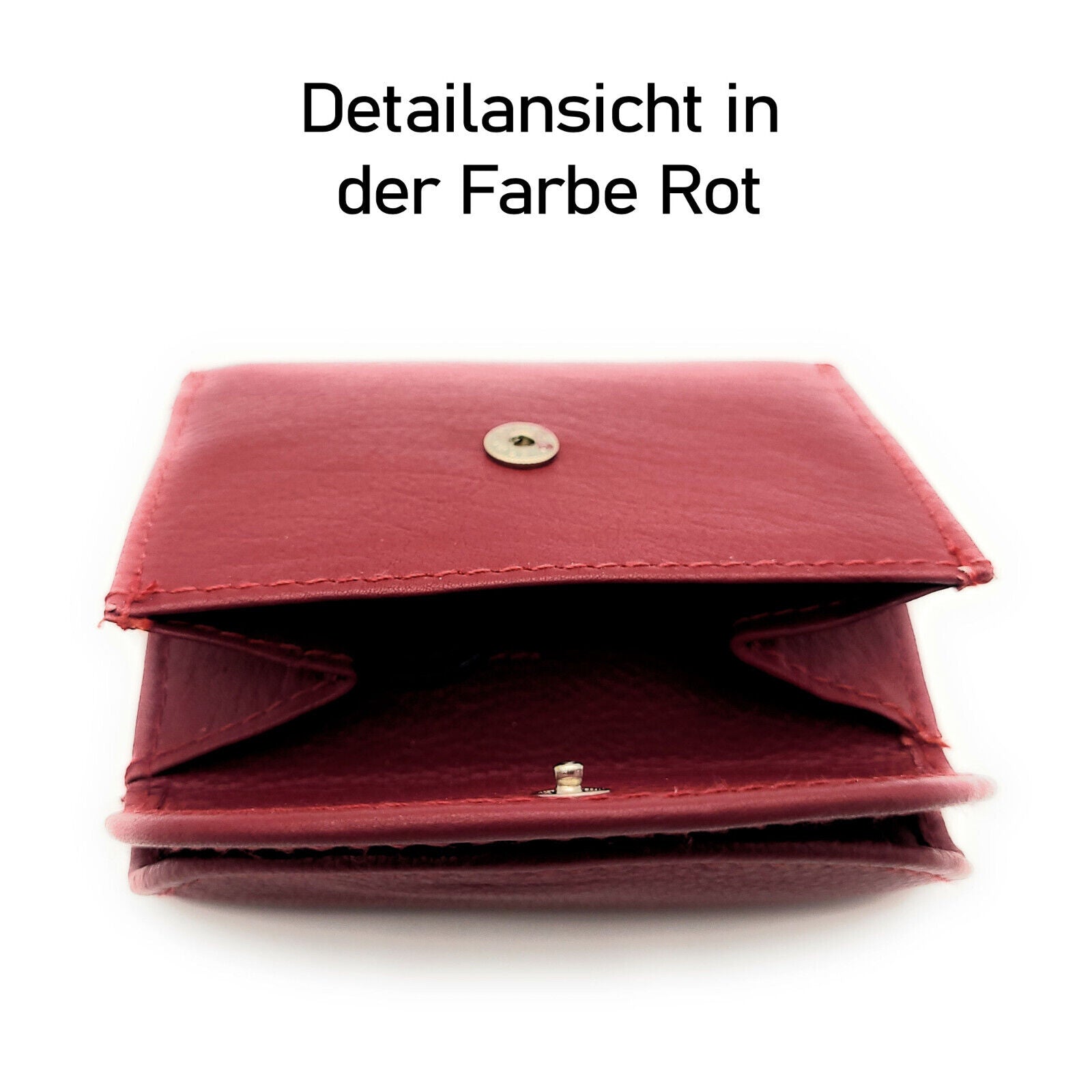 Jockey Club echt Leder Mini Geldbörse Wickelbörse Urlaubsbörse mit RFID Schutz apfelgrün