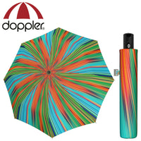 doppler Regenschirm magic carbonsteel Taschenschirm sturmsicher 150km/h Fantasy aqua
