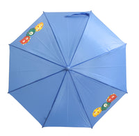 Kinder Automatik Schirm Regenschirm Stockschirm süße Monster Mädchen Jungen