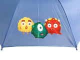 Kinder Automatik Schirm Regenschirm Stockschirm süße Monster Mädchen Jungen