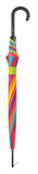 United Colors of Benetton Automatik Regenschirm Stockschirm Regenbogen spectral stripes