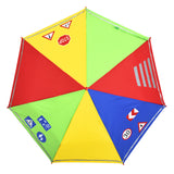 Kinder Regenschirm Taschenschirm mit Reflektorstreifen extra leicht für Jungen & Mädchen