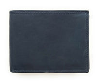 McLean echt Leder Geldbörse Portemonnaie Geldbeutel mit RFID Schutz navy blau