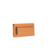 Mustang echt Leder Damen Geldbörse Portemonnaie mit RFID Schutz orange