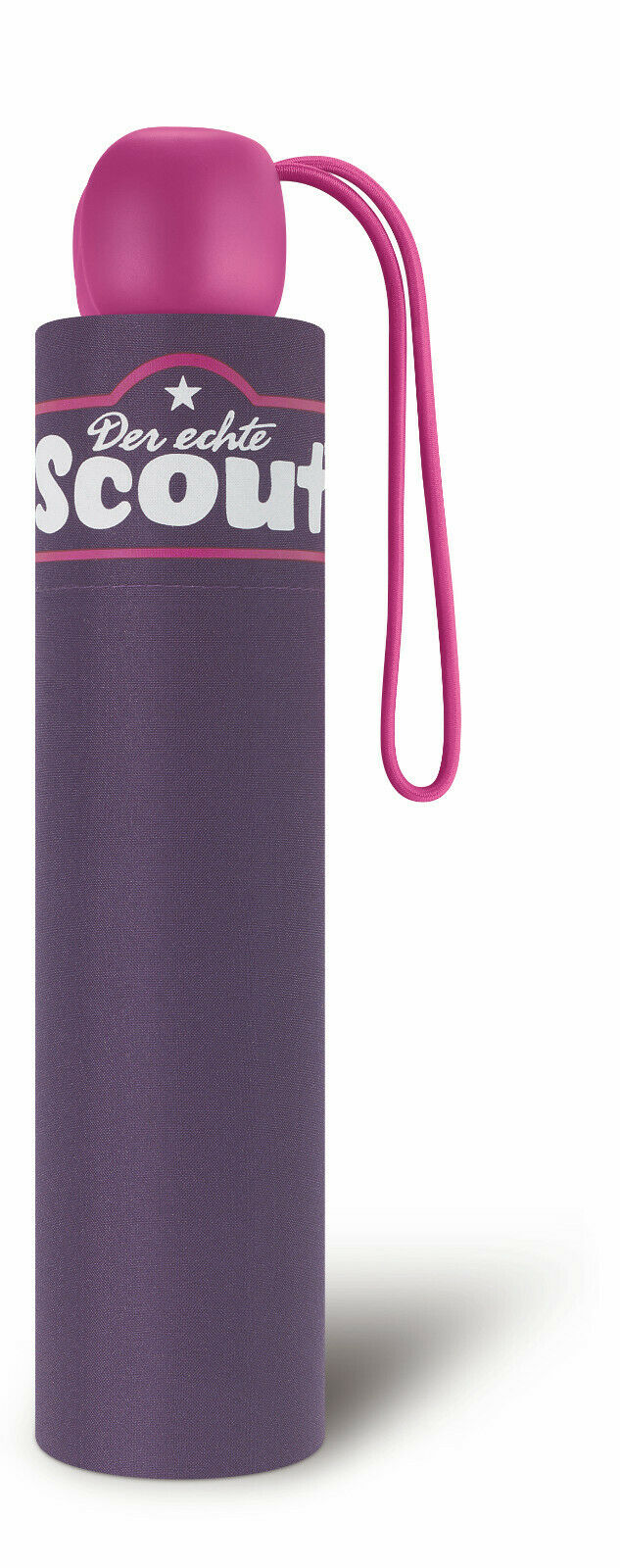 Scout Kinder Regenschirm mit Reflektionsstreifen leicht dark lilac