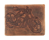 Jockey Club echt Leder Biker Geldbörse Geldbeutel Portemonnaie Motorrad 50cm Kette mit RFID Schutz