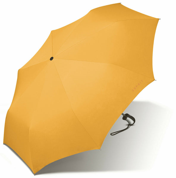 Esprit Regenschirm Taschenschirm Easymatic 3 Auf-Zu Automatik butterscotch gelb