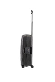 Travelite Korfu Reisekoffer S Trolley Rahmen Koffer 55cm 4 Rad / Rollen TSA Handgepäck schwarz