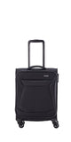 Travelite Chios Reisekoffer Trolley Bord-Koffer 55cm Handgepäck Bordgepäck 4-Rad schwarz