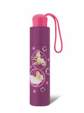 Scout Girls Kinder Regenschirm Taschenschirm mit Reflektionsstreifen Pink Horse