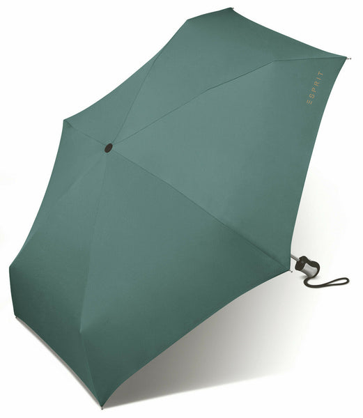 Esprit Mini Regenschirm Taschenschirm Easymatic 4 Auf-Zu Automatik silverpine