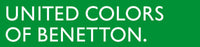 United Colors of Benetton Automatik Regenschirm Stockschirm Regenbogen spectral stripes