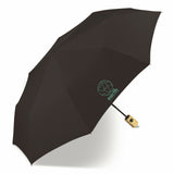 happy rain nachhaltiger Regenschirm mit Automatik Earth recyceltes Polyester Bambusgriff