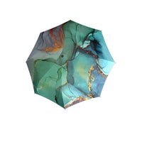 doppler Regenschirm magic carbonsteel Taschenschirm sturmsicher 150km/h Marble blue