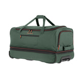 Travelite 2-Rad Trolley Roll-Reisetasche mit Rollen Basics L erweiterbar grün