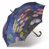 happy rain Regenschirm Motiv Claude Monet "Seerosen" Stockschirm Automatik